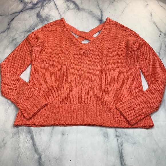 Urban Outfitters Sparkle & Fade Cross Back Sweater - Picture 4 of 8